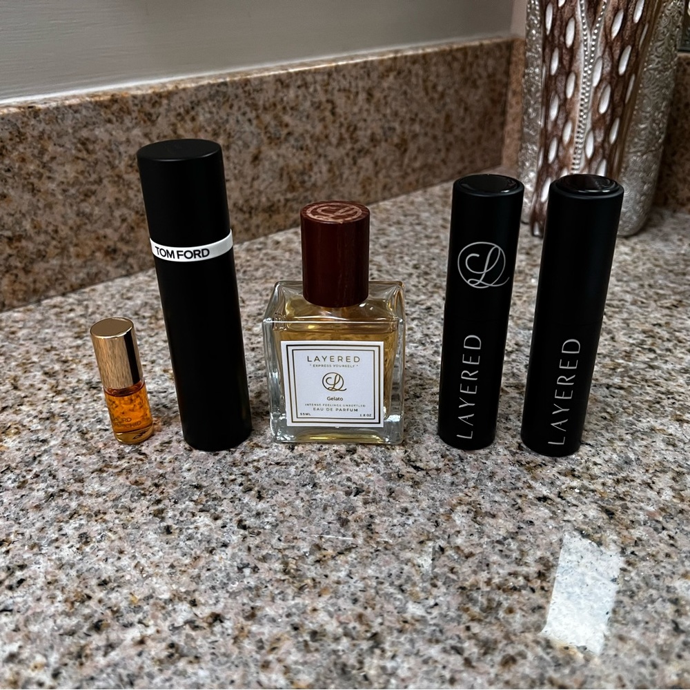 Tom Ford & Layered set of 5